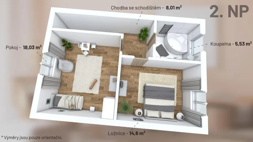 Prodej rodinného domu, Květnice, Slunečnicová, 93 m2