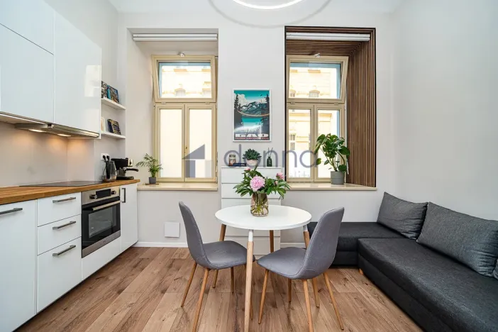 Pronájem bytu 1+kk, Praha, Přibyslavská, 26 m2