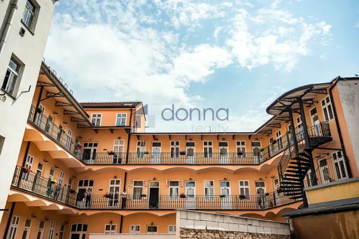 Pronájem bytu 1+kk, Praha, Přibyslavská, 26 m2