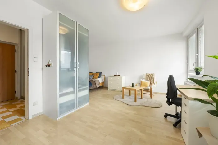 Pronájem bytu 1+kk, Praha - Strašnice, Janýrova, 37 m2