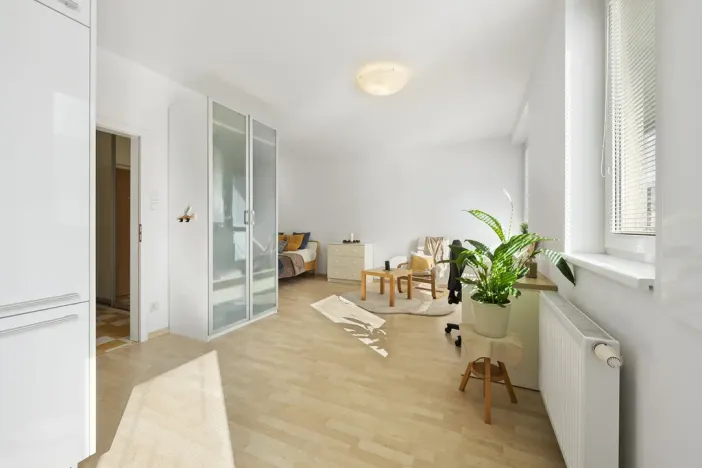 Pronájem bytu 1+kk, Praha - Strašnice, Janýrova, 37 m2