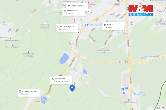 Prodej pozemku pro bydlení, Rumburk, Na kolonii, 1292 m2