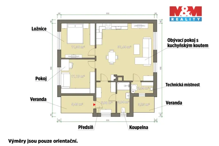 Prodej rodinného domu, Plzeň - Lhota, Rekreační, 75 m2