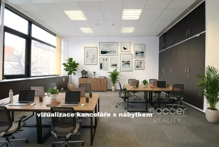 Pronájem kanceláře, Praha - Libeň, Sokolovská, 35 m2
