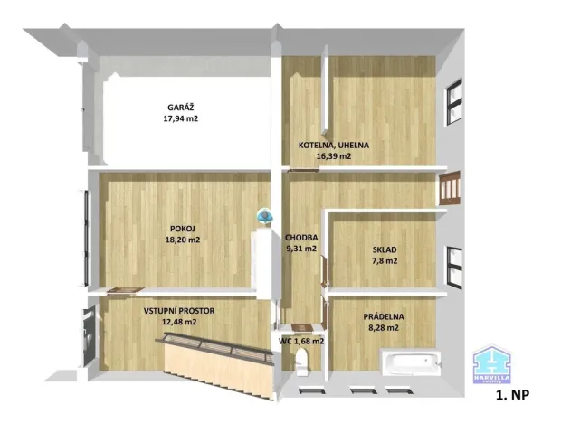 Prodej rodinného domu, Líně, V Zahrádkách, 190 m2