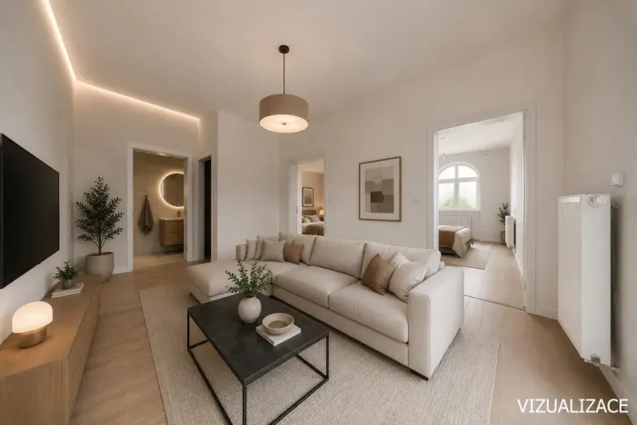 Prodej bytu 3+1, Buštěhrad, Topolová, 106 m2