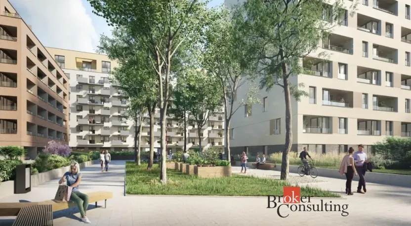 Pronájem bytu 2+kk, Praha - Vysočany, Fafkových, 50 m2