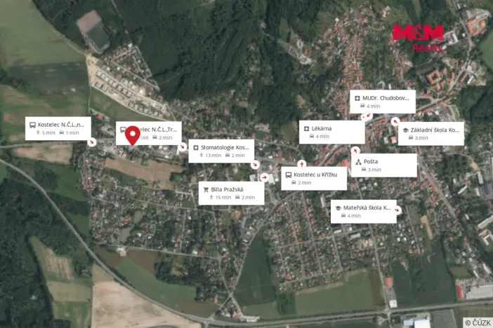 Prodej rodinného domu, Kostelec nad Černými lesy - Kostelec nad Černými Lesy, Osadní, 88 m2