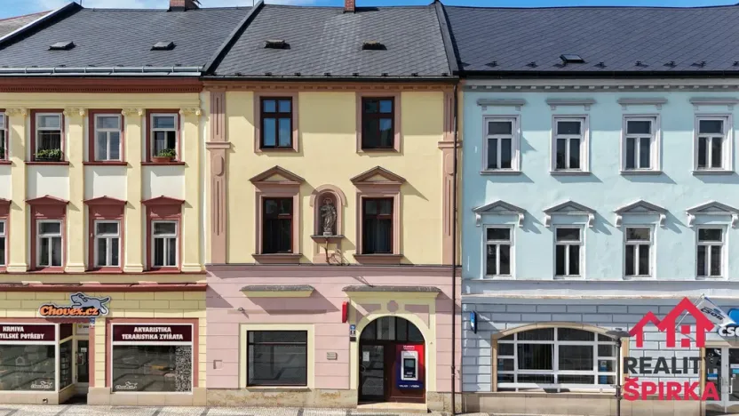 Prodej vícegeneračního domu, Moravská Třebová - Město, nám. T. G. Masaryka, 422 m2