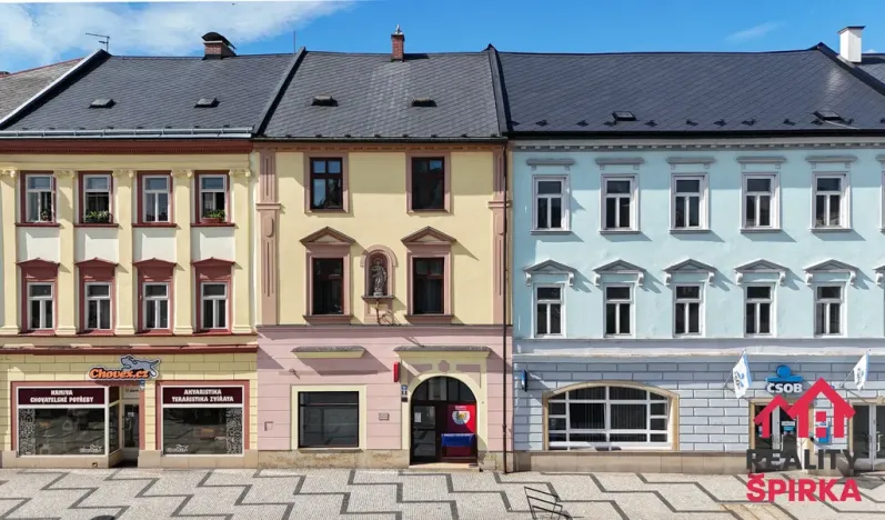 Prodej vícegeneračního domu, Moravská Třebová - Město, nám. T. G. Masaryka, 422 m2