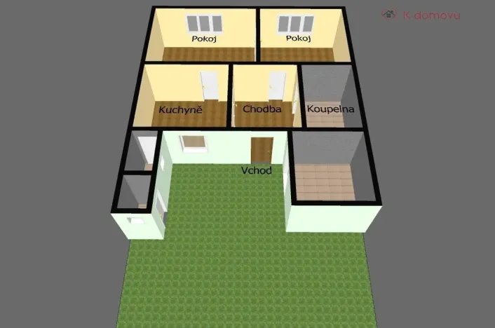 Prodej rodinného domu, Litovel - Savín, 69 m2