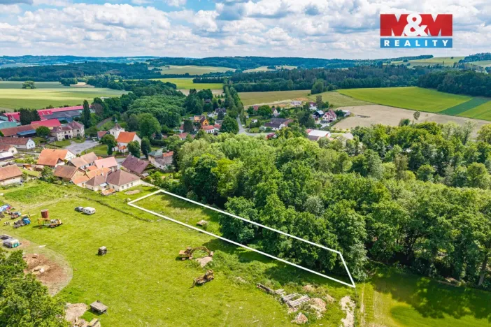 Prodej pozemku pro bydlení, Nová Ves u Mladé Vožice, 1850 m2