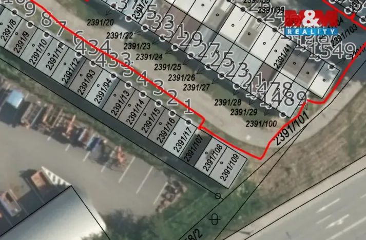 Prodej pozemku, Jindřichův Hradec - Jindřichův Hradec III, 20 m2