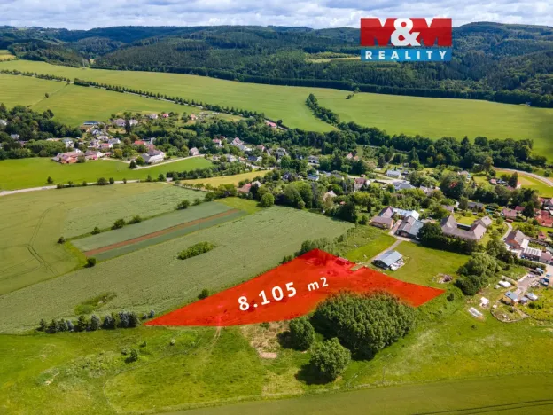 Prodej pozemku pro bydlení, Tatenice, 8105 m2