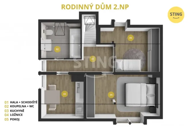 Prodej rodinného domu, Vrchlabí - Hořejší Vrchlabí, 163 m2