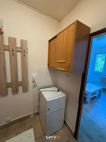 Pronájem bytu 1+kk, Brno, Veletržní, 18 m2