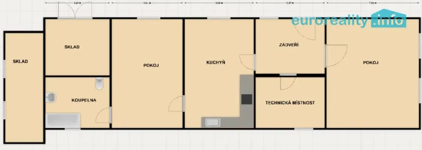 Prodej rodinného domu, Dnešice, 100 m2