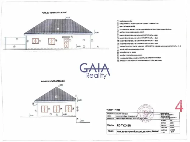 Prodej rodinného domu, Moravský Písek, Příční, 81 m2