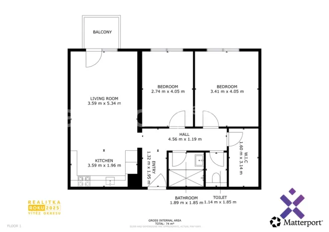 Pronájem bytu 3+1, Otrokovice - Kvítkovice, 73 m2