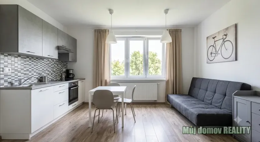 Pronájem bytu 2+kk, Praha - Kbely, Luštěnická, 48 m2