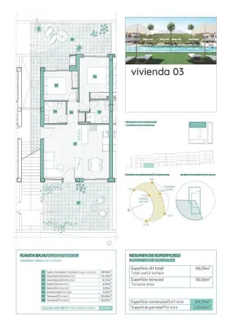 Prodej rodinného domu, Torrevieja, Alicante, Španělsko, 69 m2