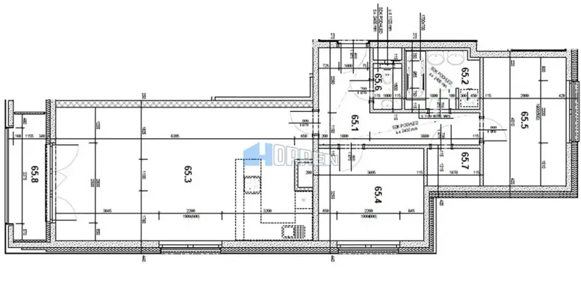 Pronájem bytu 3+kk, Praha - Holešovice, V háji, 92 m2