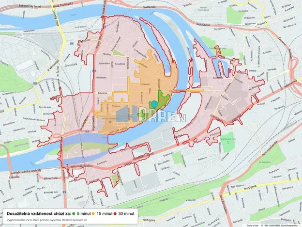 Pronájem bytu 3+kk, Praha - Holešovice, V háji, 92 m2