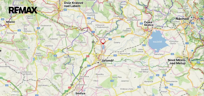 Prodej pozemku pro bydlení, Jaroměř, Do Končin, 713 m2
