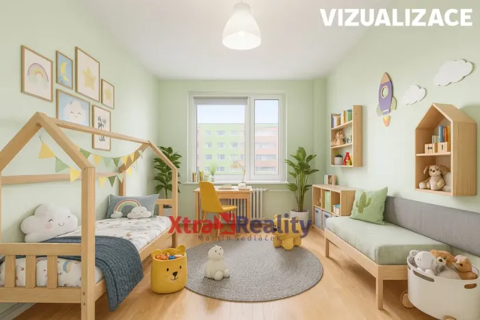 Pronájem bytu 3+1, Most, Františka Malíka, 70 m2