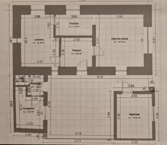 Prodej rodinného domu, Neuměřice, 98 m2
