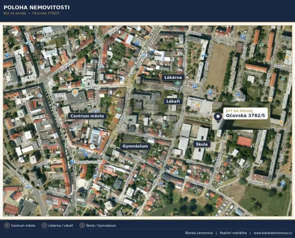 Prodej bytu 3+1, Hodonín, Očovská, 68 m2