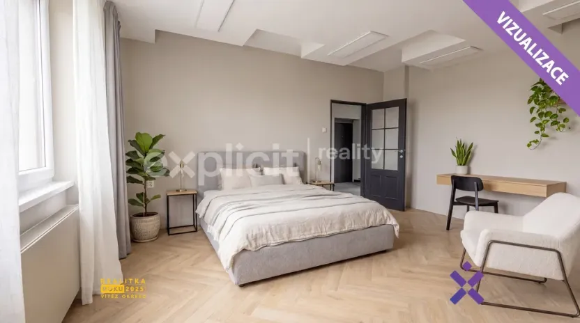 Prodej bytu 3+1, Bojkovice, Bezručova čtvrť, 86 m2