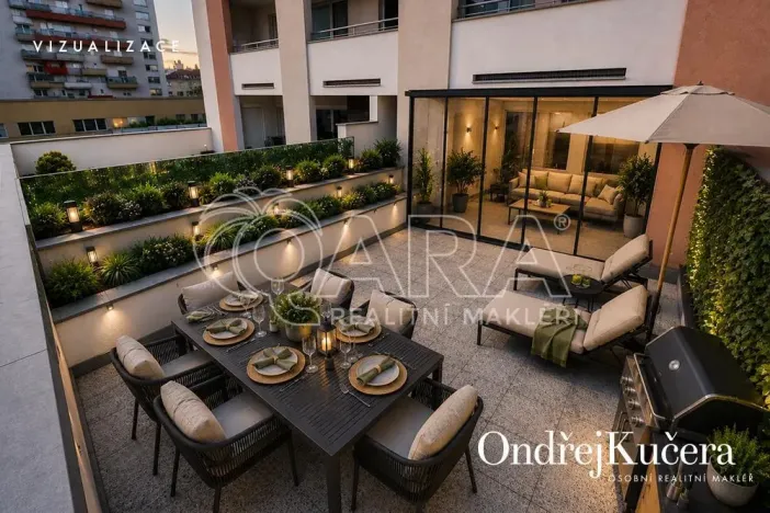 Prodej bytu 1+kk, Praha - Horní Měcholupy, Modenská, 70 m2