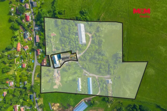Prodej komerčního pozemku, Valkeřice, 58215 m2