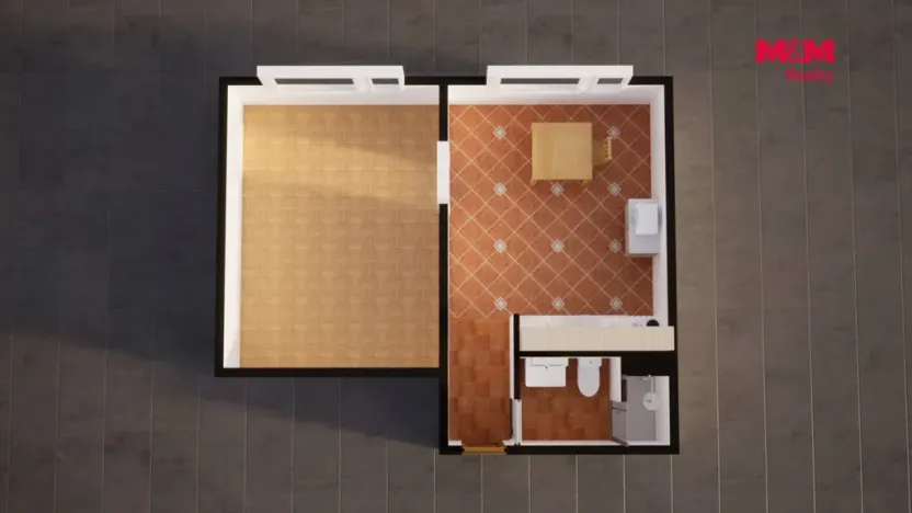 Prodej bytu 1+1, Děčín - Děčín III-Staré Město, Oblouková, 36 m2