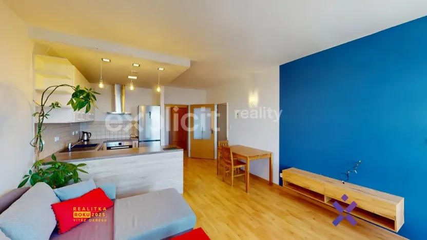 Pronájem bytu 2+kk, Zlín, Voženílkova, 51 m2