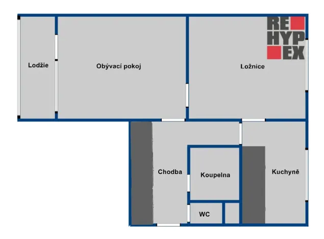 Prodej bytu 2+1, Praha - Záběhlice, Přesličková, 56 m2