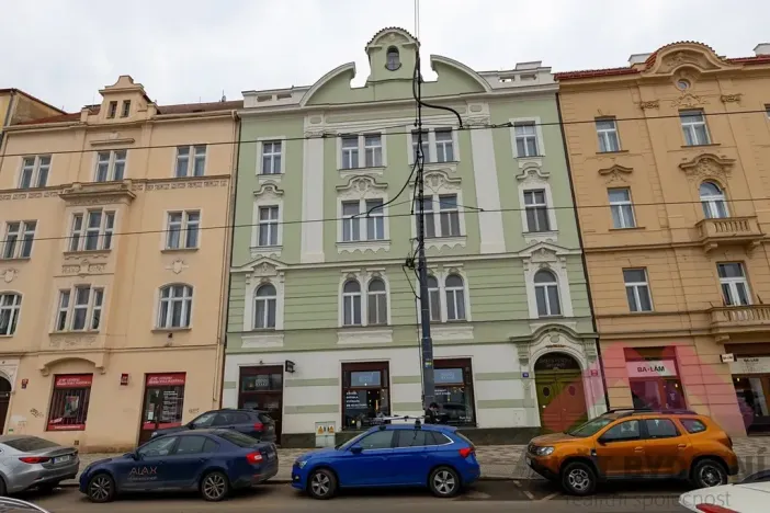 Pronájem bytu 2+kk, Praha - Karlín, Sokolovská, 49 m2