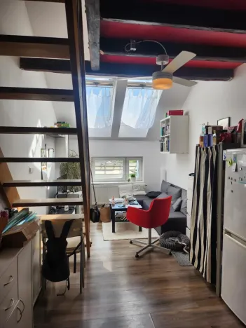 Pronájem bytu 2+kk, Brno - Husovice, Dačického, 41 m2