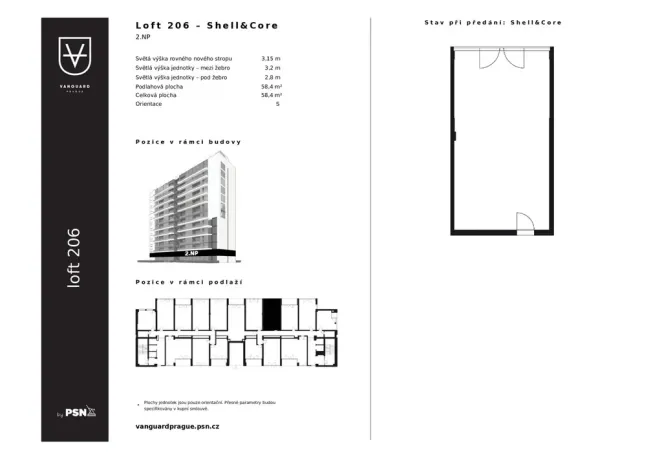 Prodej bytu 2+kk, Praha - Modřany, Československého exilu, 58 m2