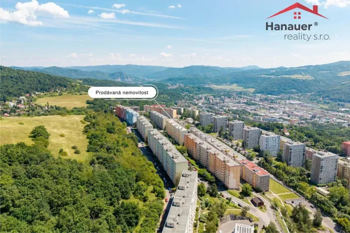 Prodej bytu 2+kk, Ústí nad Labem - Severní Terasa, Poláčkova, 42 m2