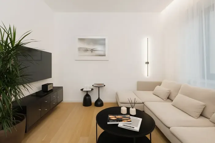Pronájem bytu 2+kk, Praha - Nusle, Oldřichova, 52 m2