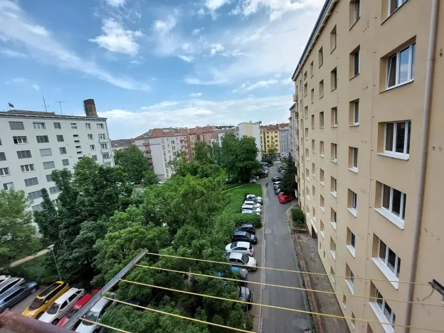 Pronájem bytu 2+kk, Brno - Veveří, Jana Uhra, 36 m2