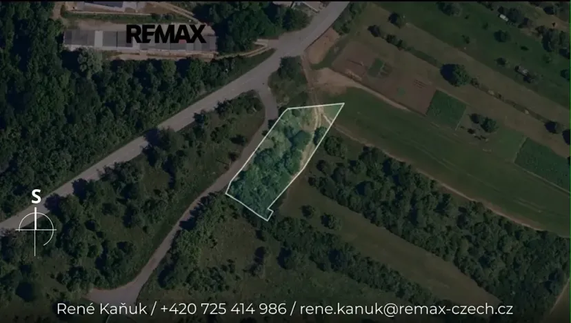 Prodej louky, Oslavany, 1225 m2