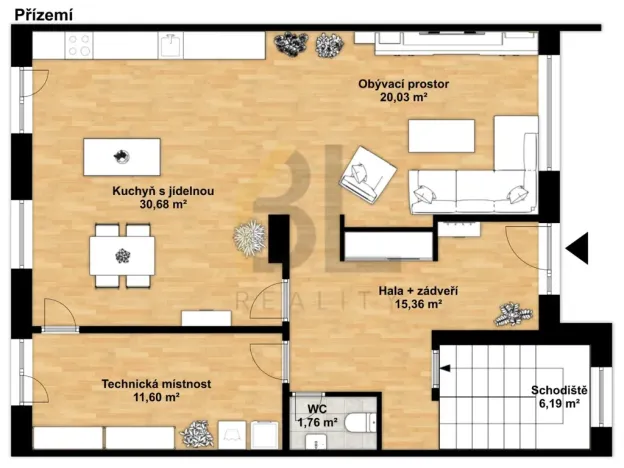 Prodej rodinného domu, Hodonín, Zahradní, 160 m2