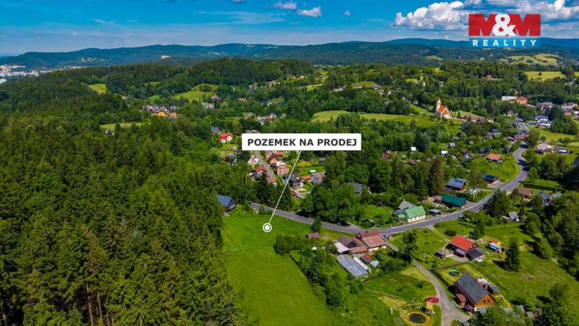 Prodej pozemku pro bydlení, Nová Ves nad Nisou, 2183 m2