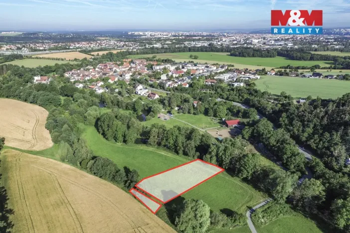 Pronájem louky, Plzeň - Koterov, 3297 m2