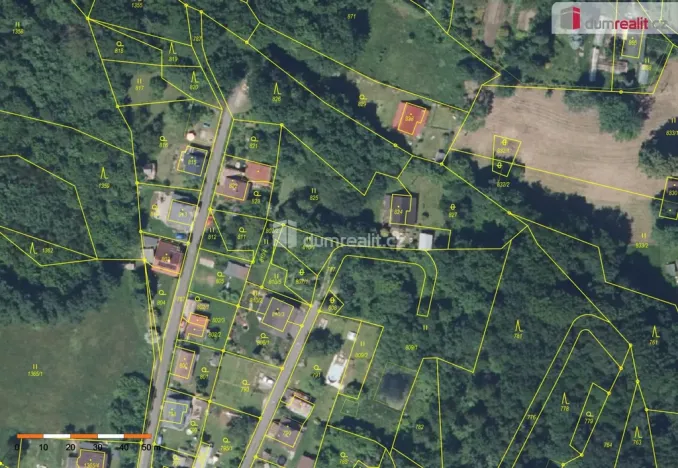 Prodej zahrady, Velké Hamry, 484 m2
