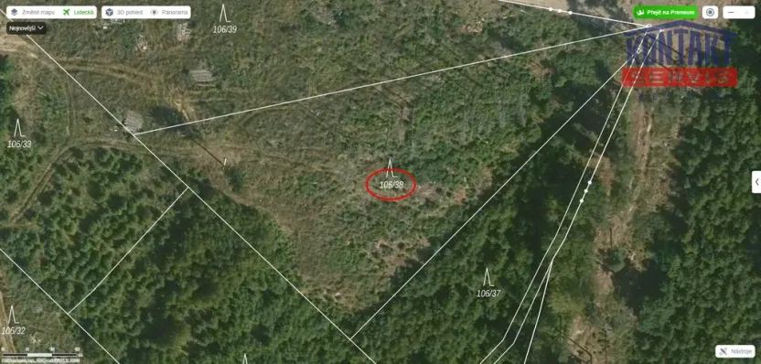 Prodej lesa, Tehov - Nemíž, 3892 m2