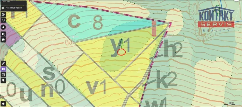 Prodej lesa, Tehov - Nemíž, 3892 m2